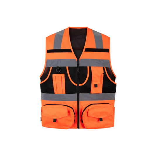 CHALECO MULTIFUNCIONAL NARANJO