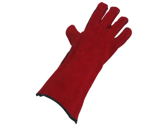 GUANTES SOLDADOR ROJOS